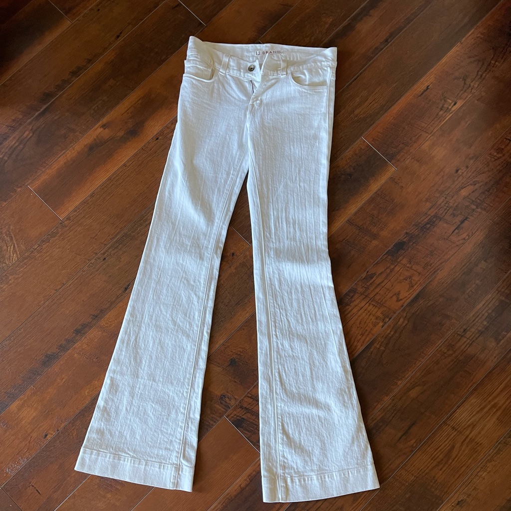 Jbrand Love Story White Jeans